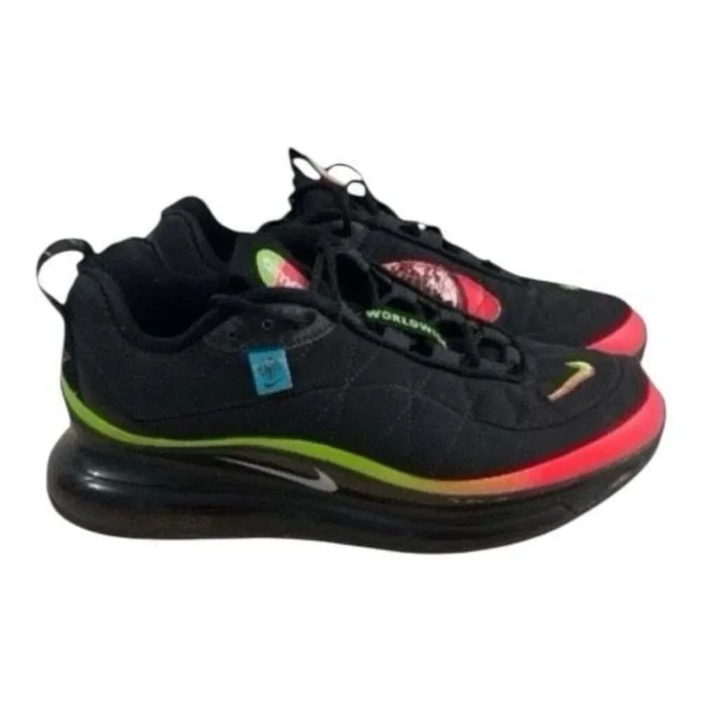 Nike Air MX 720-818 Worldwide Pack Black CT1282-001 Running Shoes Men Size 7